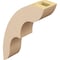 Ekena Millwork 3-inch W x 10-inch D x 14-inch H Ozark Rough Cedar Woodgrain TimberThane Knee Brace, Primed BRCUR03X10X14OZKRCPR - alternate 3